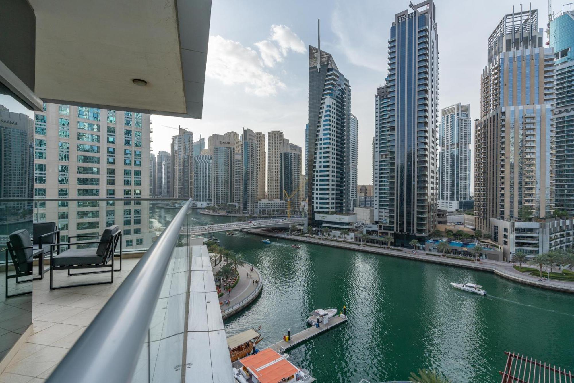 Vacay Lettings - Full Marina View 3 Bedroom Plus Maid Room Дубай Экстерьер фото